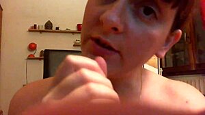 Perverse sister teaches taboo jerk off instructions