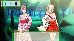 Busty ninja trio takes hard pounding in Jikage Rising Arc 2 Episode 7