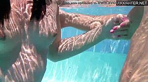 minnie and eduard fuck in pool