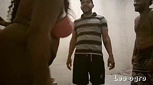 Sharing Wives In Menage Trois - Nana Diaba And Leo Ogro!