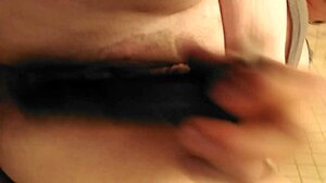 Tight Pussy Played with Dildo in Intense Masturbation Session