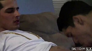 Super party gangbang with intense group banging!