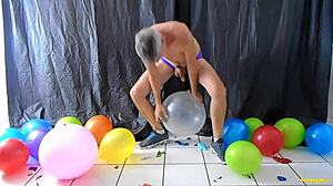 Balloon Play With Horny Gay Dilf Richard Lennox