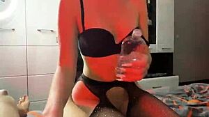 Sex in Stockings with Sucking and Fingering