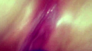 This extreme close-up shows Kona deep with a vibrator, getting wet