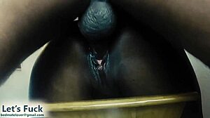 Fucking ebony ass and pussy with big black monster cock?