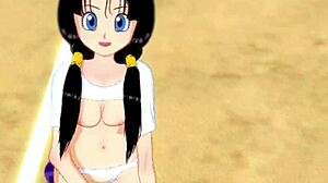 videl thanks you for the flying lesson in dragon ball z