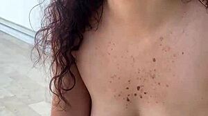 feeling intense emotions while training to fuck with toys and dildo