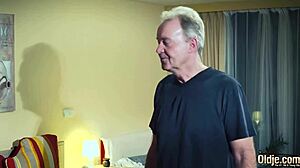 Young girl meets old man for sex on Tinder