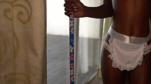 My New African Maid Is Skinny and So Damn Hot!