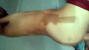 Me riding white dick in gay young fucking session