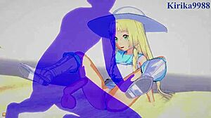LILLIE AND JESSIE MUSASHI SHARE INTENSE SEX IN POKEMON HENTAI