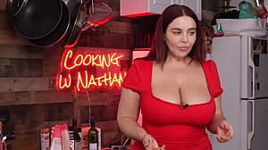 I’m always horny, especially messing around in the kitchen lately