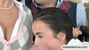 Big Juggs Milf Teaches Teen 18+S How To Fuck