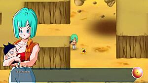 Bulma encounters big boobs androids in adventure part 2