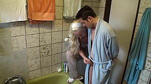 do dominant girls give handjobs in stockings?