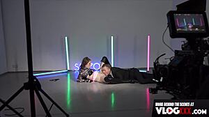 Eden Ivy's smooth pussy is pounded in different positions