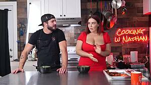 I’m always horny, especially messing around in the kitchen lately