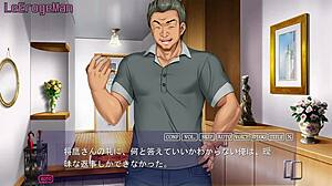 I-I hear the wife next door moaning, Hiroto 6, with blowjob and creampie in this anime