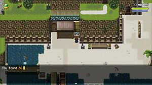 Lost Lagoon Harem Hentai Game Ep 3: She Falls in Water Without Panties