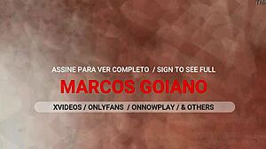 Marcos Goiano feels deepthroat bareback passion