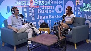 i’m megan russo, tiny redhead riding cock and machine in casting with juan bustos