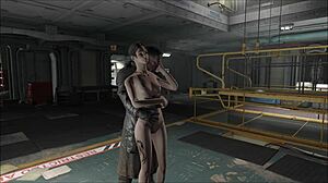 Fallout 4 So Fuck with Blowjob, Fucking, Handjob, Brunette