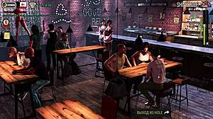 Dive deep into muff, licking over panties in wild threesome action