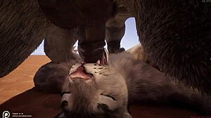 Дикая жизнь фурри хентай сводит меня с ума экшном