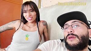 Newcomer Craves Huge Cock In Tight Pussy