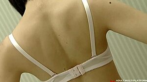 i'm sayaka aida in lingerie, showing off my big tits for you