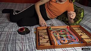 Petite European Nerd Rides in Jumanji