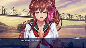 Hentai game with a beautiful transformation heroine, VN, gang bang scene