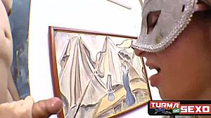 Blonde nymphet renatinha gaucha offers delicious ass