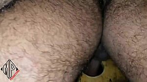 Voyeur Watches Rough Blowjob On Huge Cock
