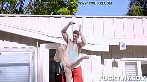 Petite blonde teen lola fae intensely rides cowgirl in hardcore reality scene to cum.