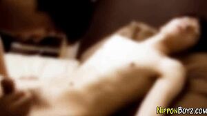 Asian teen 18+ in steamy shower action