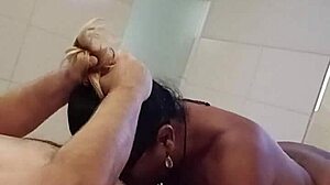 Pretty transsexual sucking big dicks