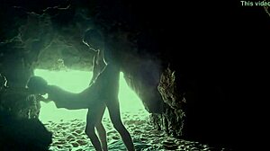 Hidden in the cave at the beach?