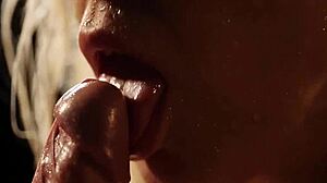 Horny Couple Licks Shaved Pussy And Blows Cock