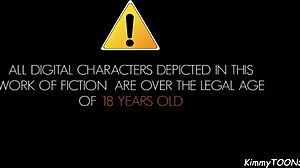 Hey, anna shows affection at the office desk