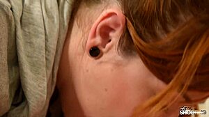 Nasty Redhead LOVES DEEPTHROAT And FUCKS!