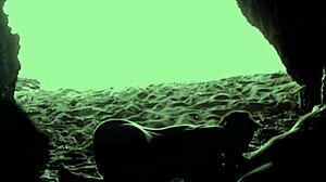 Hidden in the cave at the beach?