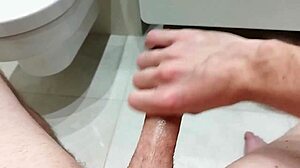 Watch this huge young solo masturbation session ending in cum.
