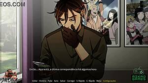 Naruto Shinobi Adult Game - Found Hinata Playing Siririca