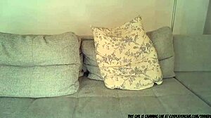 teen cosplays and fingers herself on webcam