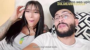 Newcomer Craves Huge Cock In Tight Pussy