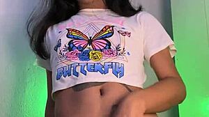 Hey guys, do ya like my teasing from front or back? I’ll still give ya a strong cumshot either way!