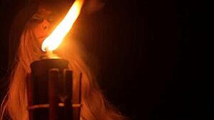 veronica leal as blonde witch gets ritual anal fuck and deepest throat