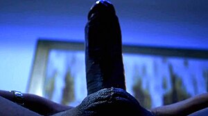 Latina amateur discusses deepthroat with monster cock